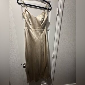 Birdy Grey Strapless Champagne Dress